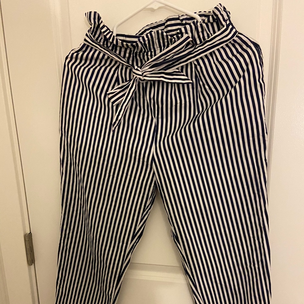 Zara paper bags pants